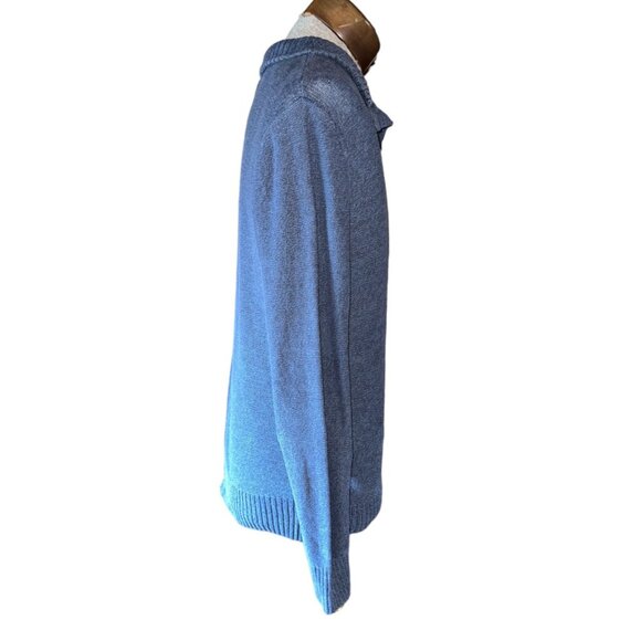 Urban Pipeline Mens Blue Collared Pullover Sweater Large - Picture 5 of 7